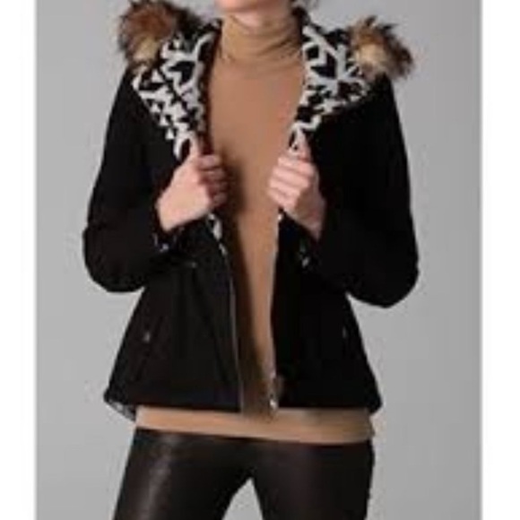 BB Dakota Reversible Everett Jacket with Geometric Pattern - Picture 2 of 11